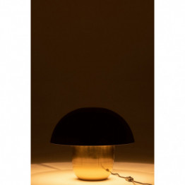 Lampe Champignon Noir/Or Small