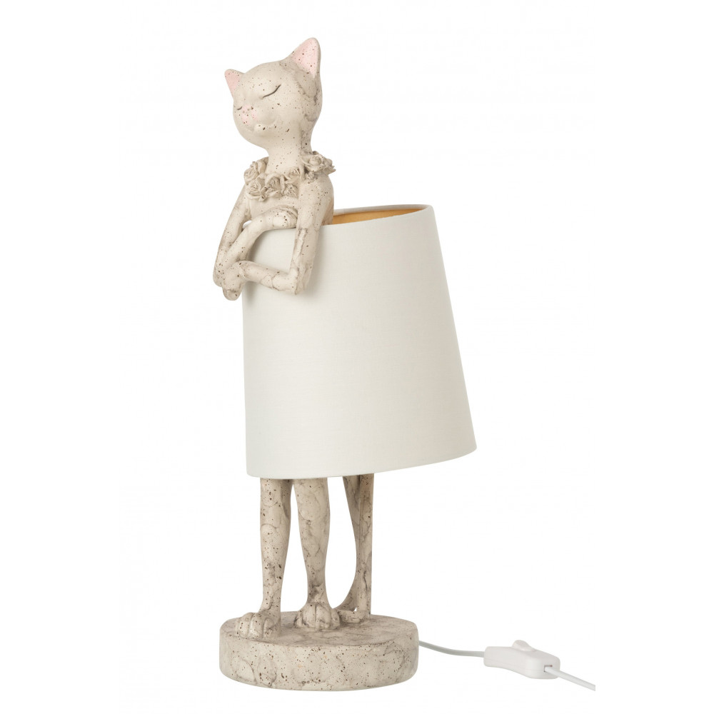 Lampe Chat Gris | 283 by Fanny