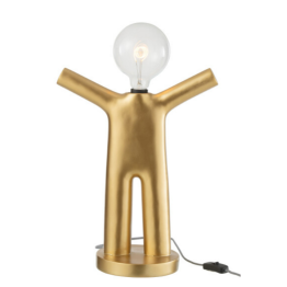 Lampe Maurice Poly Or